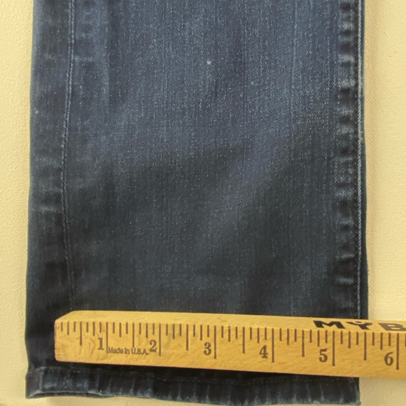 7 for all mankind straight-leg jeans Sz26x32 (sku 113) - Picture 9 of 15